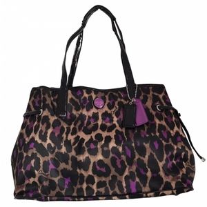 Leopard coach bag